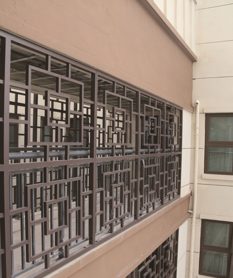 楼层铝合金栅格